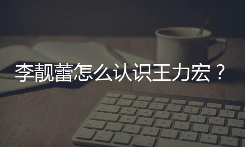 么认学历李靓蕾怎力宏李个人资料靓蕾识王